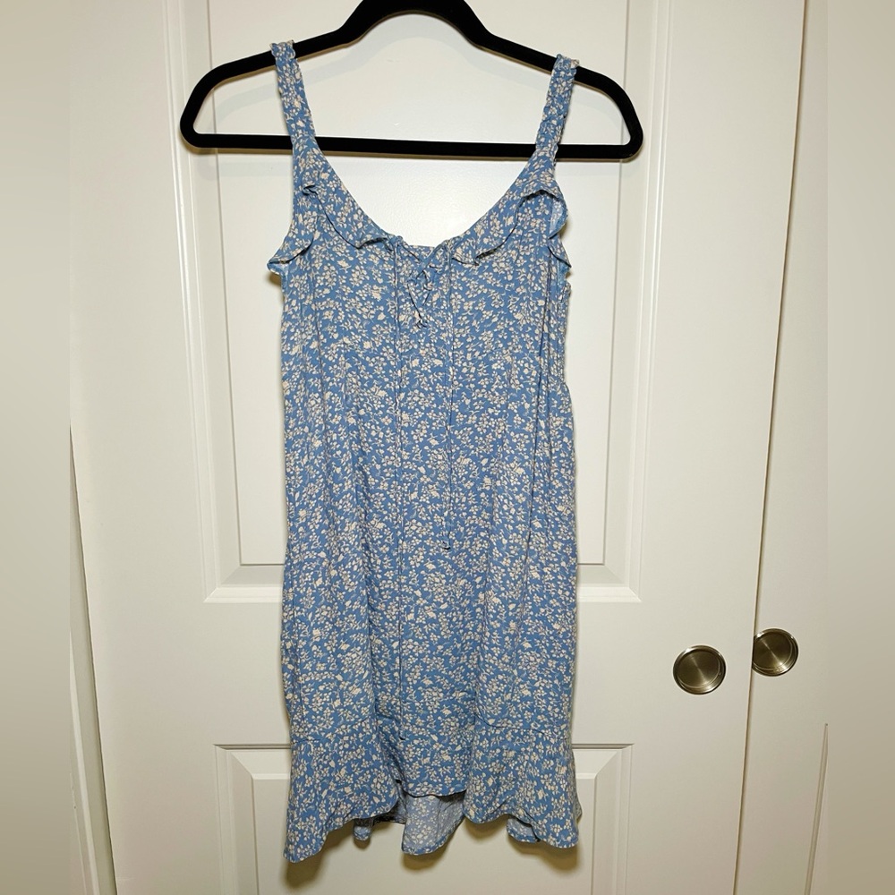 American Eagle Blue Floral Dress